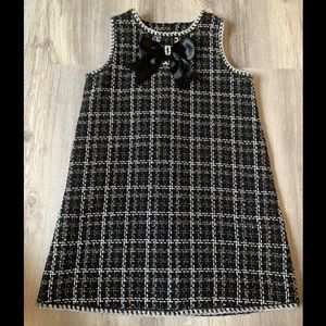 Designer girl’s dress. Cotton interior